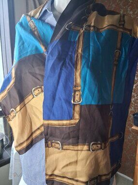 Echo vintage silk scarf rectangular
